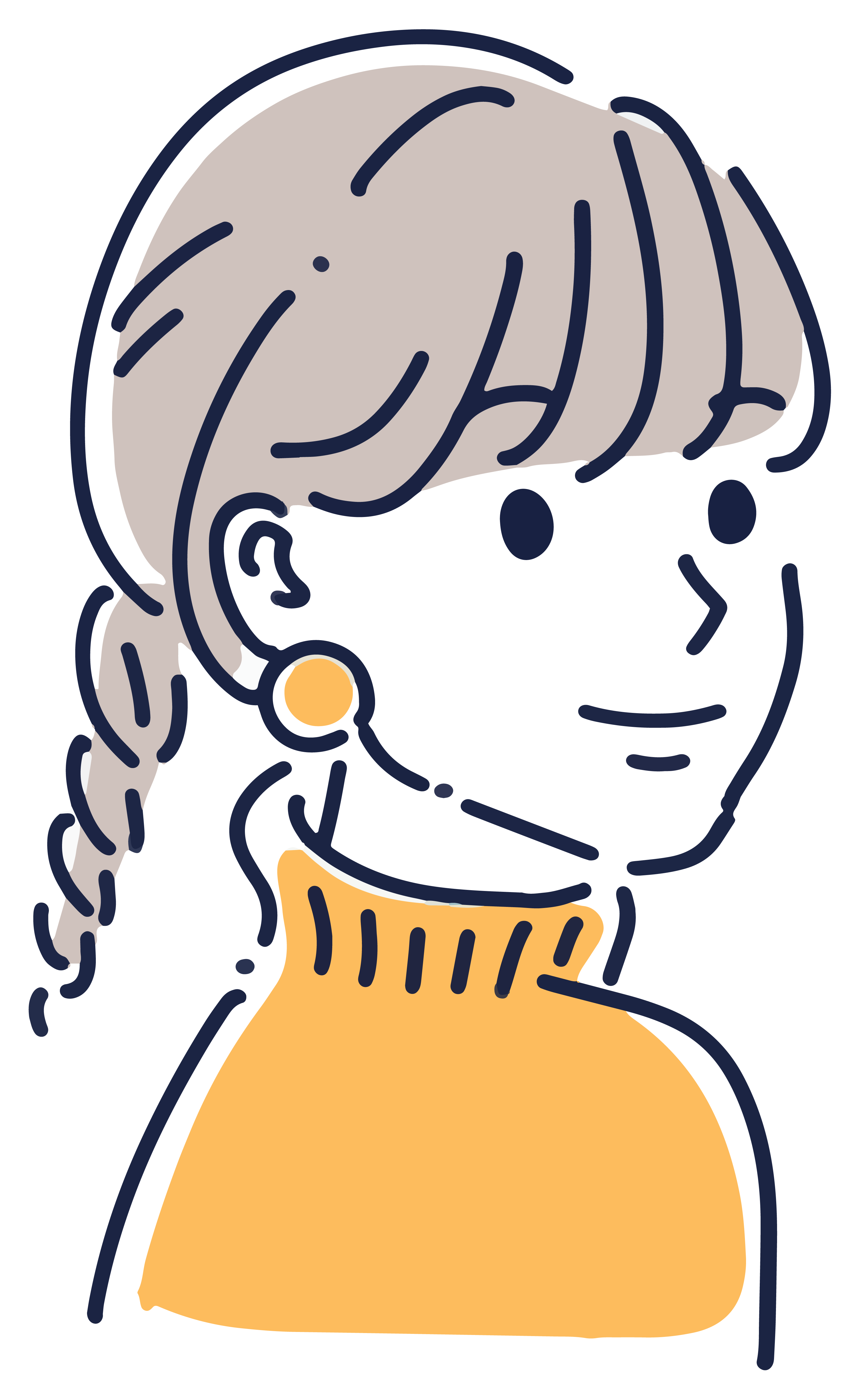 30代・女性のイラスト